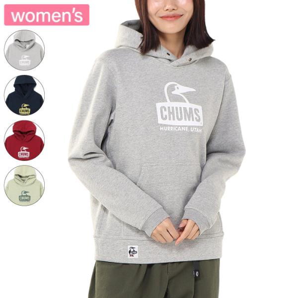 CHUMS（チャムス） ブービーフェイスプルオーバーパーカー レディース