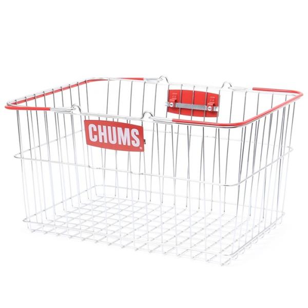 CHUMS チャムス スチールバスケット CH62-2005-0000 バスケット 収納ケース 買い物かご 2025 秋冬