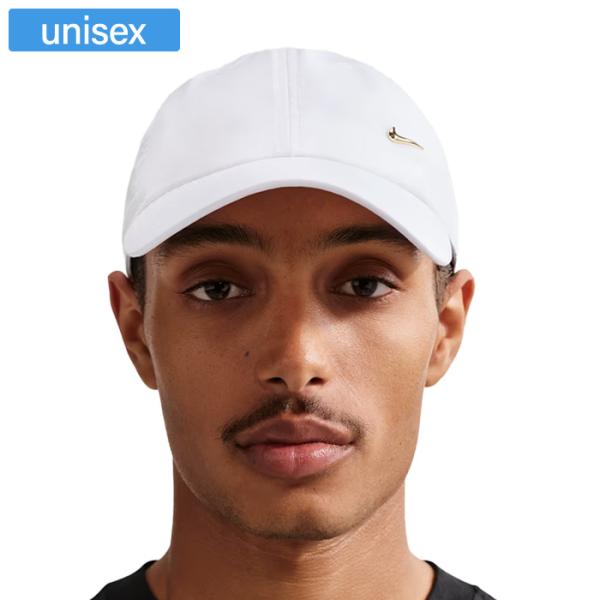 NIKE ナイキ 帽子 Dri-FIT クラブ ホワイト/メタリックゴールド FB5372-101