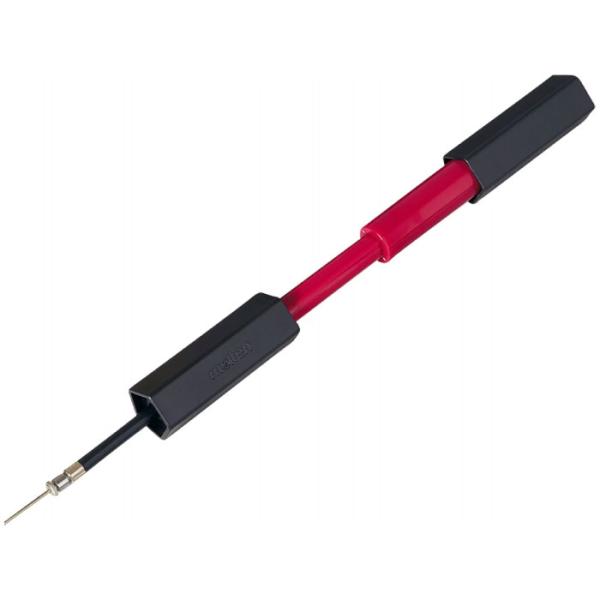 ホースと針が本体に収納できるので、かさばらない■特許登録済■意匠登録済サイズ：直径3.7×長さ21cm重量：約125g