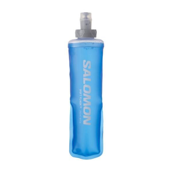 SALOMON サロモン SOFT FLASK 250ml/8oz 28 ソフトフラスク ハイドレーション ランニング トレイル トレラン トレーニング レース クリアブルー LC1986400