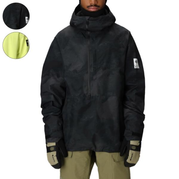 【新品】686 スノーボードウェア ANORAK （M）アノラック 686（シックスエイトシックス） 25-26 686 MENS GORE-TEX FRAGMENT