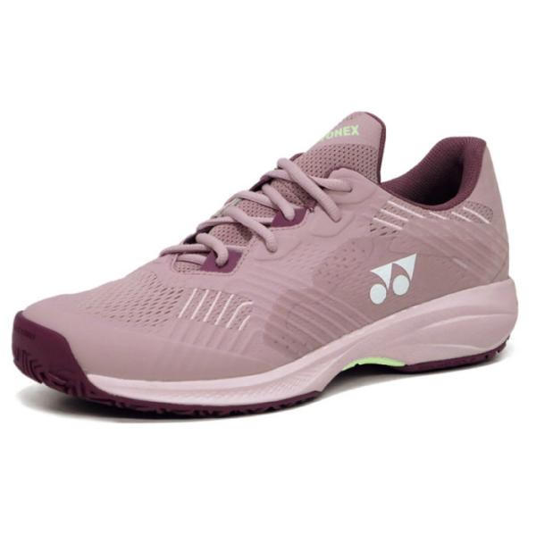 YONEX ヨネックス テニスシューズ パワークッションソニケージ ウィメン AC レディース オールコート スモークピンク 軽量 SHTSCLA-486
