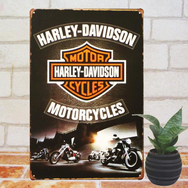 ブリキ看板 アメリカン雑貨 ビンテージ ハーレーダビッドソン Lbv ハーレー ポスター インテリア バイク オートバイ ヴィンテージ風 Buyee Servis Zakupok Tretim Licom Buyee Pokupajte Iz Yaponii