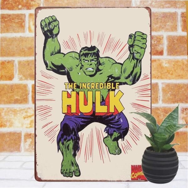 ブリキ看板 マーベル ハルク Hulk ポスター アメコミ キャラクター Buyee Buyee 日本の通販商品 オークションの代理入札 代理購入