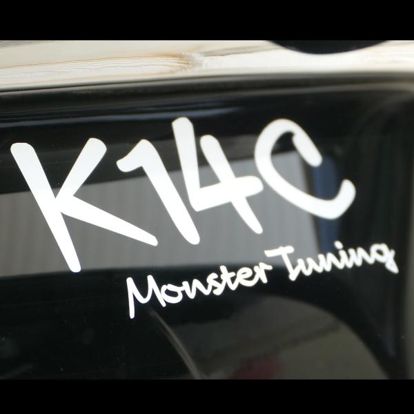 ステッカー「モンスタースポーツ K14C Monster Tuningステッカー」ガンメタ ゆうパケット