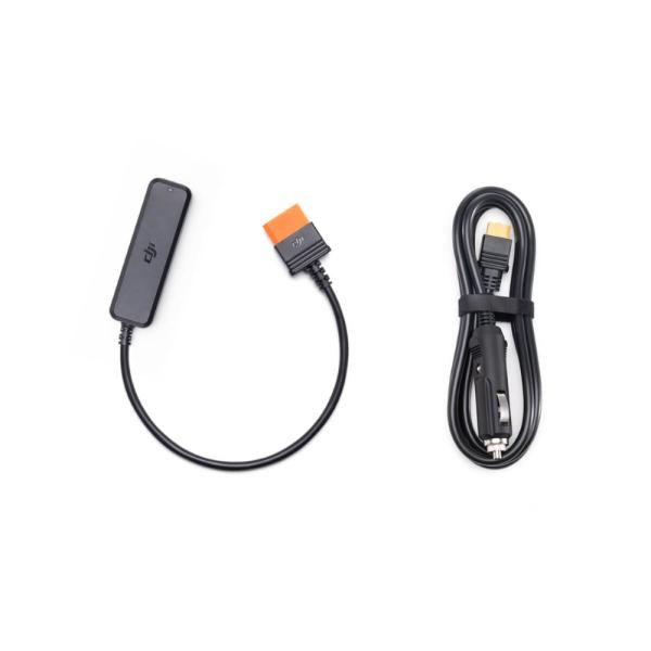 DJI Power 車内電源ソケット - SDC 電源ケーブル (12V/24V) ポータブル電源 DY0010