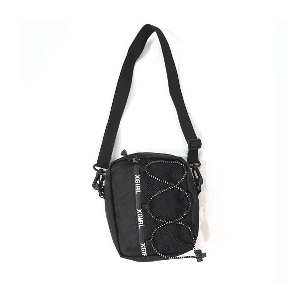 X-girl ZIP LOGO SHOULDER BAG エックスガール ショルダーバッグ レディース カジュアル ミニバッグ X-girl ZIP LOGO SHOULDER BAG エックスガール ショルダーバッグ レディース カジュアル ミニバッグ