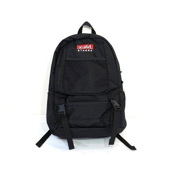 X Girl Stages ボックスロゴバックパック エックスガールステージス キッズ 子供用リュック Tak Gakki Cheery 通販 Yahoo ショッピング