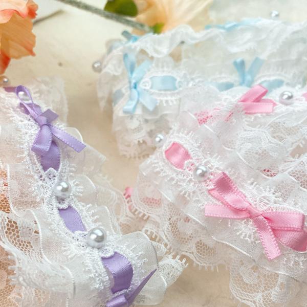 幅：約6cm（60mm）ロットにより数ミリ程度の差がありますのでご了承ください。レース色：真っ白パールは一つずつ固定されていますので、途中でカットしても抜け落ちません。クリックポストは6mまで入ります。それ以上の場合は複数口での納品となりま...