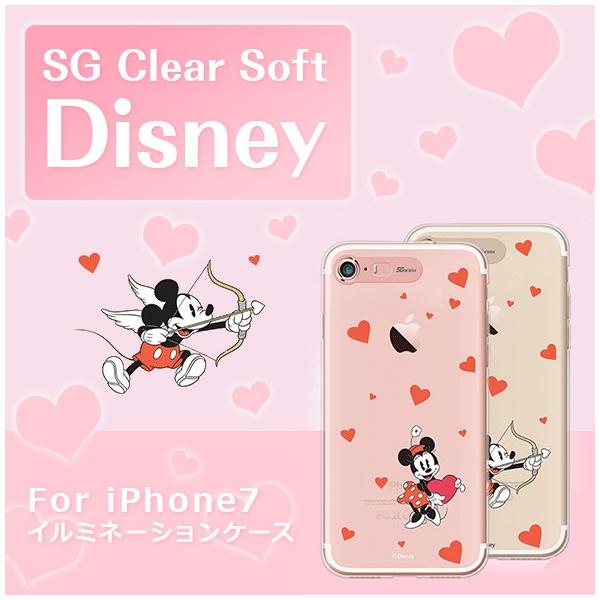 iPhone7 イルミネーションケース SG Clear Soft Disney（ディズニー）アイフォン カバー