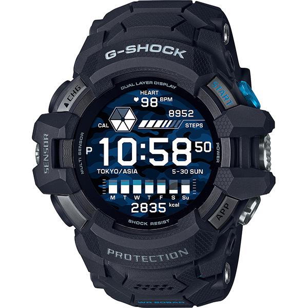 CASIO G-SHOCK GSW-H1000-1JR （G-SQUAD PRO Wear OS by Google搭載 