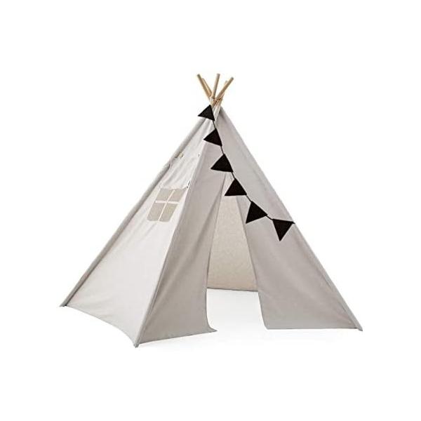 Ooh Noo オーノー キッズテント 子供用 テント 室内室外兼用 ハンドメイド インテリア Play Tent ベージュ Sagaretxe Net