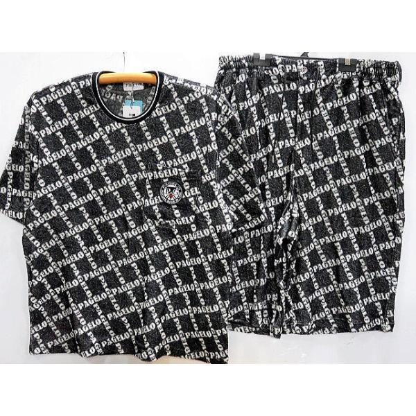 PAGELO パジェロ パイル半袖ハーフパンツ 上下セット : takafuku1915