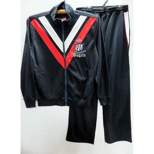 パジェロ・トラッド 長袖ジップアップスエット上下セット PAGELO