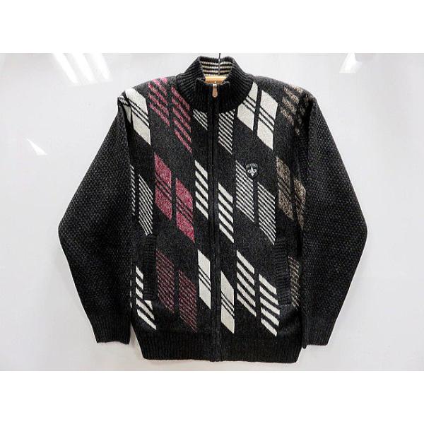 Salvatore VINCI 　ニットブルゾン　サルバトーレ ヴィンチ Salvatore VINCI ニットブルゾン サルバトーレ ヴィンチ