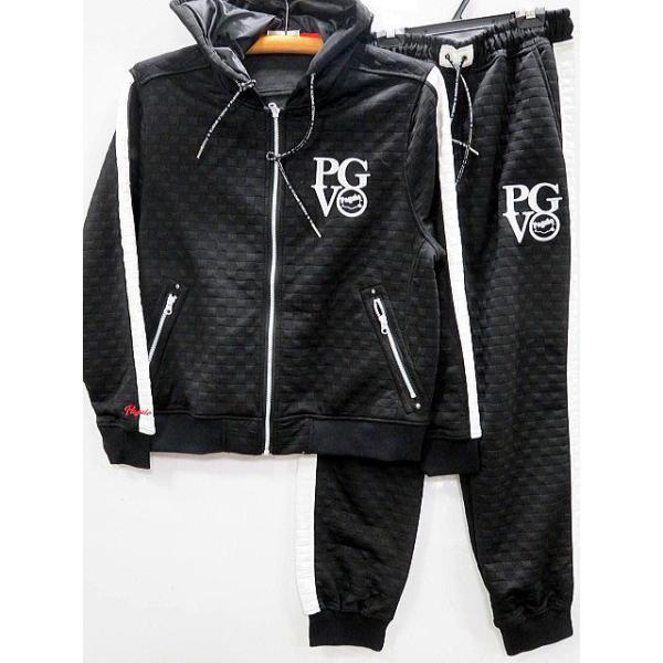 ✳︎ PＡGＥＬＯ✳︎   スウェットブルゾン　　上下セットアップ　サイズ　M takafuku1915_ap-45-6104-07-blk