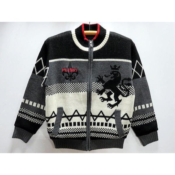 パジェロ ジップアップ セーター PAGELO : takafuku1915 - 通販