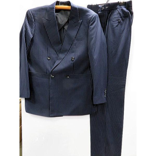 新品【Drop Head】ダブルスーツ LL ネイビーストライプ Drop Head ストライプ ダブルスーツ : takafuku1915 - 通販 - Yahoo