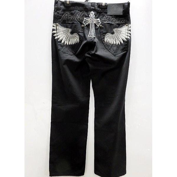 ビーアンビション カツラギパンツ ウィングクロス刺繍 Be Ambition