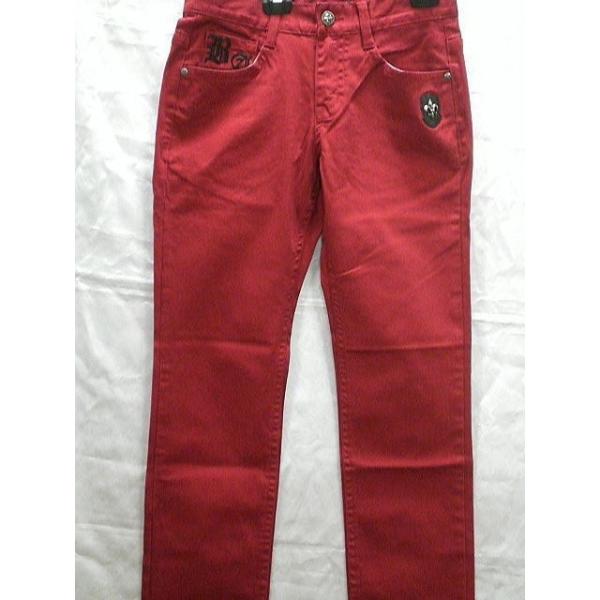 ビーアンビション　デニムパンツ 百合ワッペン　 BE AMBITION ビーアンビション デニムパンツ 百合ワッペン BE AMBITION