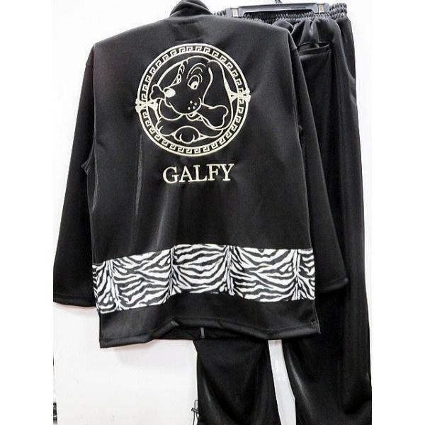 GALFY ジャージ 上下セット GALFY セットアップ GALFY×クロミコラボ ドクロだらけ