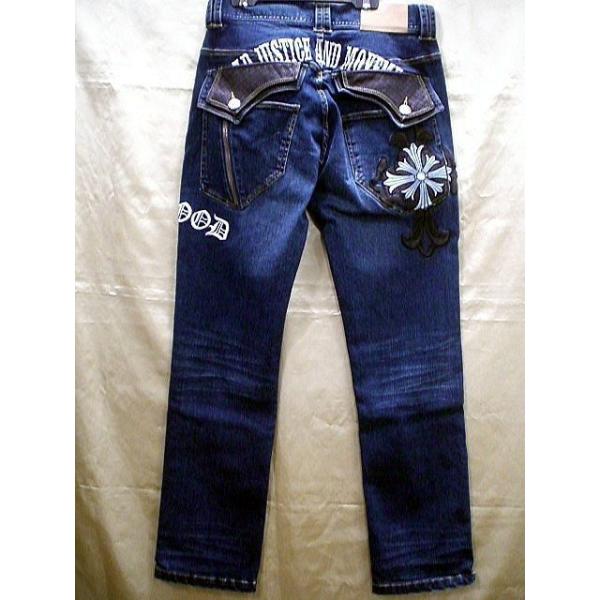 クールドライブストライカー　デニムパンツ　PUアップリケ  cool drive striker クールドライブストライカー デニムパンツ PUアップリケ