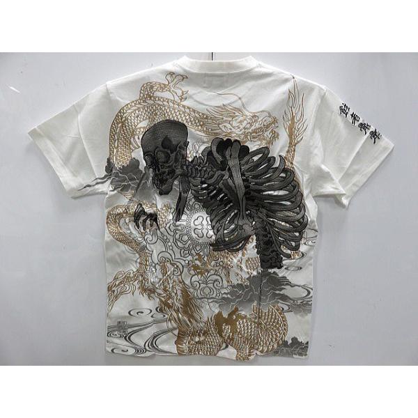 絡繰魂 和柄 半袖Tシャツ 餓者髑髏 ガシャドクロ カラクリ魂