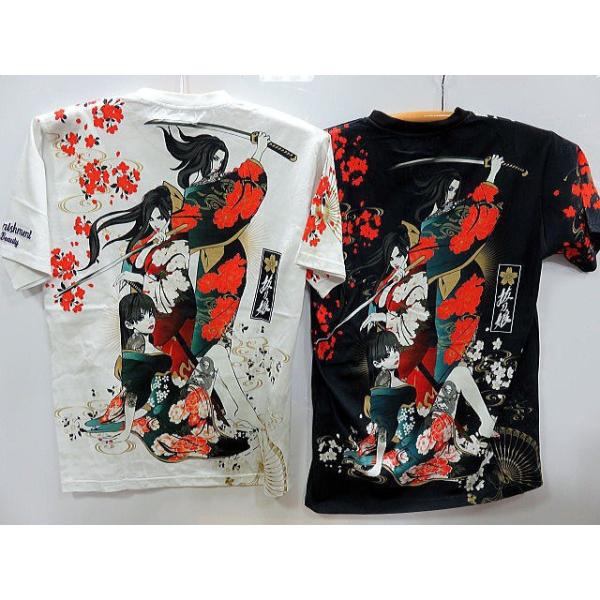 抜刀娘　半袖Tシャツ　三人娘　絡繰魂 抜刀娘 半袖Tシャツ 三人娘 絡繰魂 : takafuku1915 - 通販 - Yahoo