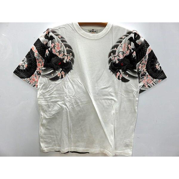 絡繰魂 和柄 半袖Tシャツ 龍和彫り カラクリ魂 : takafuku1915 - 通販