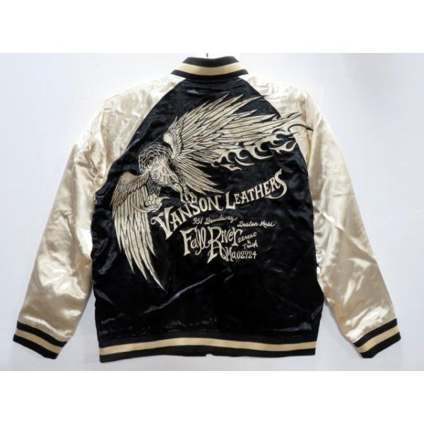 vanson leathers リバーシブル スカジャン×ライダースジャケット