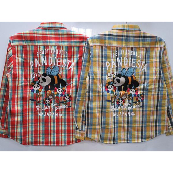 PANDIESTA JAPAN　ハニーパンダ ヘビーネルシャツ　パンディエスタ PANDIESTA JAPAN ハニーパンダ ヘビーネルシャツ パンディエスタ
