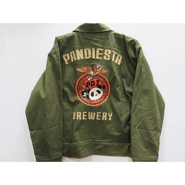 19ss ミリタリーブルゾン PANDIESTA JAPAN 熊猫昇龍 ミリタリーブルゾン パンディエスタ
