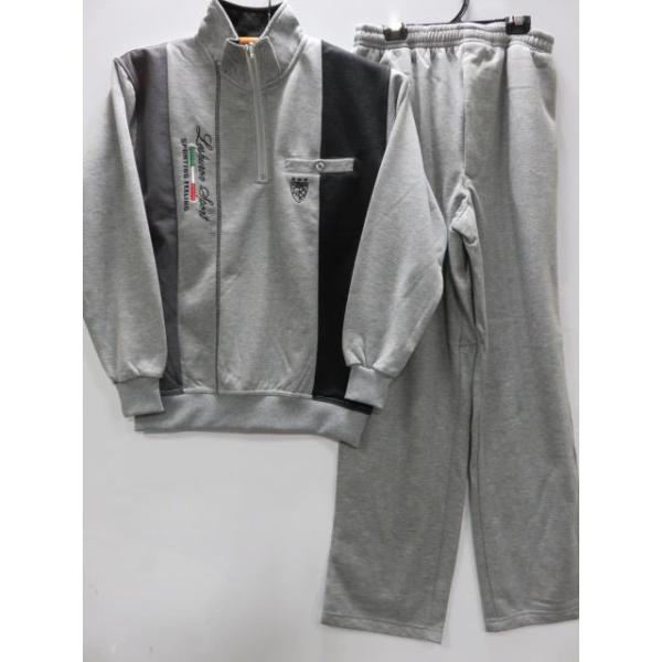 レシュロンスポーツ　長袖トレーナー上下セット レシュロンスポーツ 長袖 裏起毛 スエット 上下セット LESHURON SPORTS