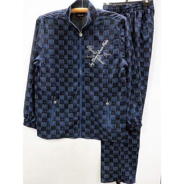 Eddie Odyssey   シュボン素材プリント上下セットアップ Eddie Odyssey シュボン素材プリント上下セットアップ : takafuku1915