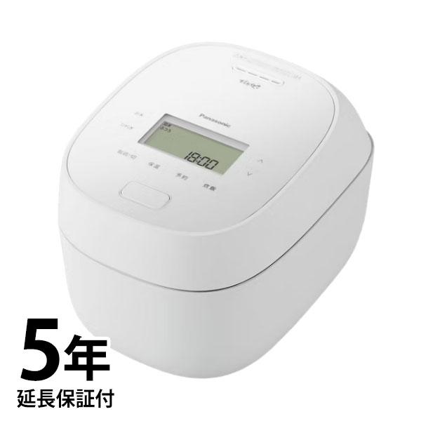 【5年延長保証付き】SR-N510E-W Panasonic 可変圧力IHジャー炊飯器 おどり炊き 5.5合 ホワイト【新品】