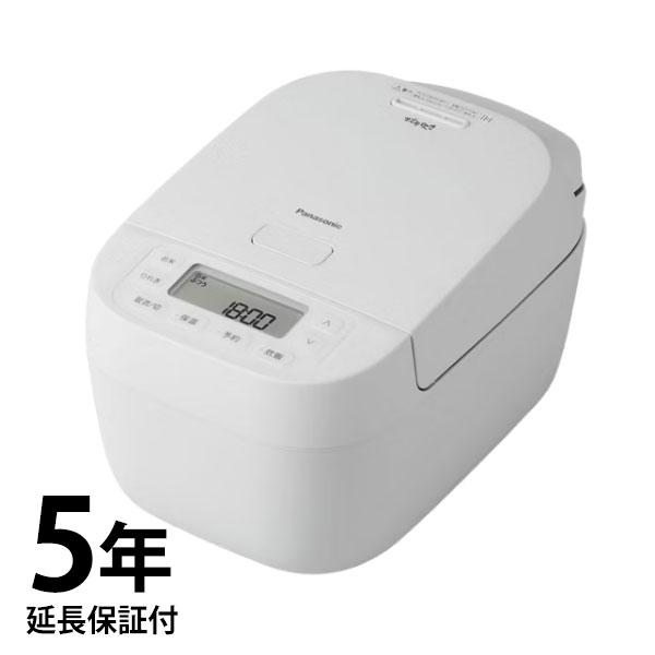 【5年延長保証付き】SR-N310E-W Panasonic 可変圧力IHジャー炊飯器 おどり炊き 5.5合 ホワイト【新品】