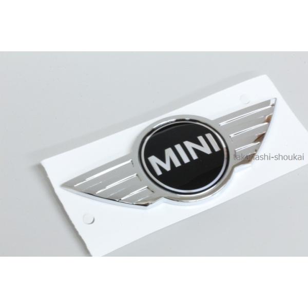 @BMW MINI純正品ボンネットエンブレム ミニ R59 ロードスターCOOPER クーパー・COOPER S クーパーS・COOPERS JCW・COOPE