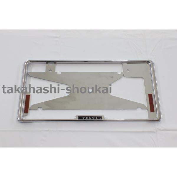 ボルボ純正 ナンバープレートフレーム フロント用 VOLVO V90 S90 S80 V70 S70 V60 S60 V50 V40 S40