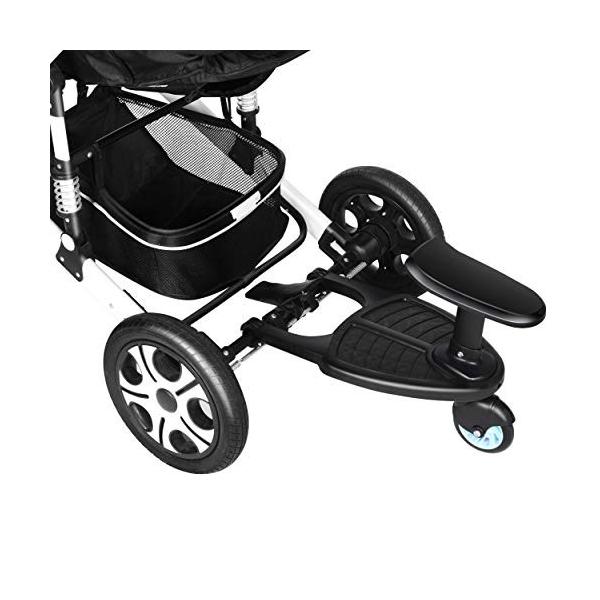 ラスカル バギーボード Obor ステップ付きベビーカー ベビーカーステップ 静音ラバータイヤとサスペンションで Sagaretxe Net