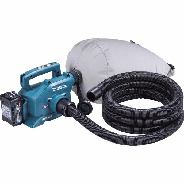 マキタ(makita) 40Vmax 充電式小型集じん機 VC015GZ 本体のみ 粉じん専用 18L AWS 無線連動対応 5mホース付 コードレス 集塵機 バッテリ 充電器別売