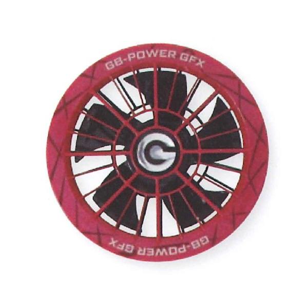 長信ジャパン GB-POWER GFXRD 空調ウェアー用ファンセット レッド
