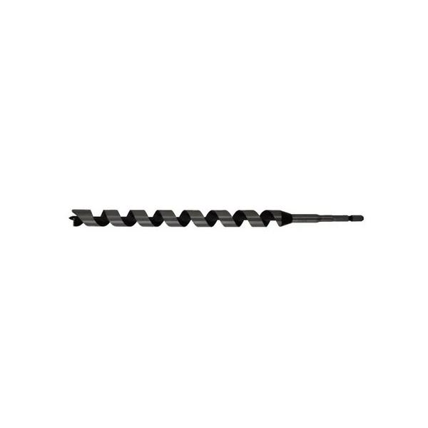 他サイト： スターエム 木工用ドリル インパクトビット ロング No.7L 7L-105 φ10.5mm 六角軸6.35 全長200mm 深穴対応 電気ドリル イの商品画像