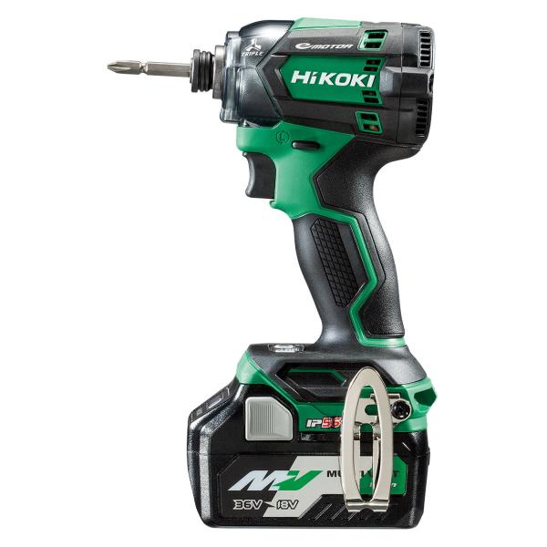 他サイト： HiKOKI(ハイコーキ) WH18DC(NN) 充電式インパクトドライバー 18V アグレッシブグリーン【本体のみ】の商品画像