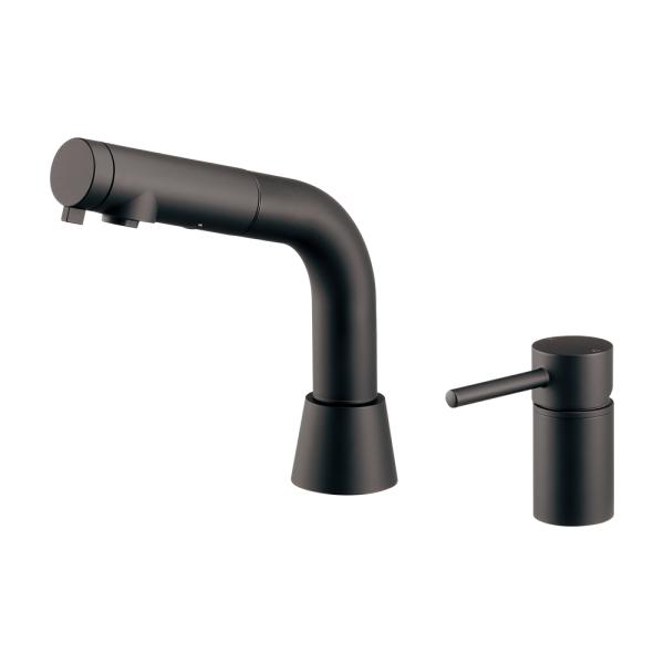 カクダイ（KAKUDAI） 水栓金具 185-007-MD 台付シングルレバー引出し