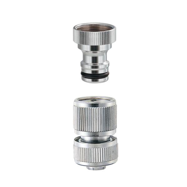 カクダイ(KAKUDAI) 厨房用ホース接続セット ワンタッチ ネジW22山20 内径11〜15×外径16〜20mmホース用 791-185 外径16