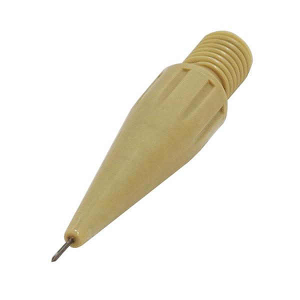 ●先端：超硬チップ ●超硬チップ付精密ケガキ針用の替針です。 ●超硬チップ付精密ケガキ針用の替針として ●適用機種：SC-P05、SC-P10、SC-P20 ●全長(mm)：40 ●径(mm)：φ8 ●チップ径(mm)：φ0.5 ●先端角度...