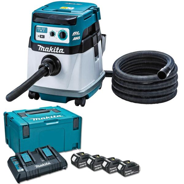 マキタ（makita） VC157DZ+A-67094 充電式集塵機 粉塵専用 集塵容量15L