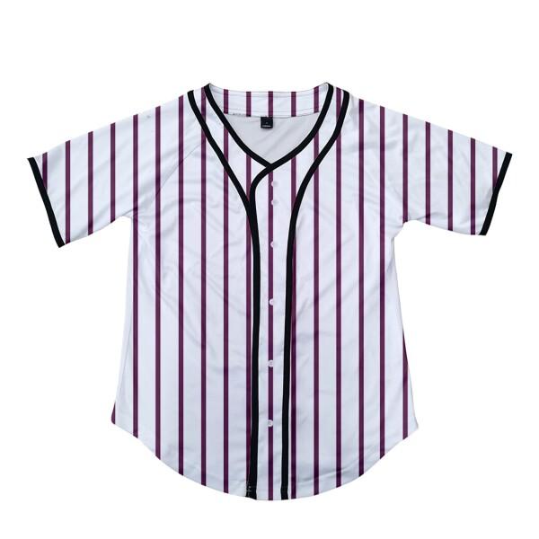 (Ckpoekj) 野球シャツ ユニフォーム ゆったりとした通気性 吸水性と速乾性 フ全開無地半袖野球ユニフォーム（ライン） xxl商品コード：66079698472型番：Black-33サイズ：2XLカラー：ライン高品質の生地:メンズ野球...