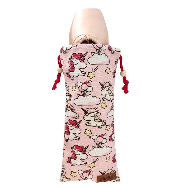 s.lemonバレエ シューズ 袋，キャンバスバレエ シューズ 入れ 巾着 Pink Unicon商品コード：66079704015型番：787894700949カラー：ユニコーンコットンキャンバスのハンドメイドで、埃を防ぐだけでなく、通気...